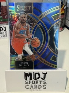 Cason Wallace 2023-24 Panini Select Rookie BLAU Prizm PREMIER Level #103 THUNDER - Bild 1 von 3