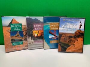 Lot de 4 DVD Journey of a Lifetime & Scenic Walks Of The World NEUF SCELLÉ