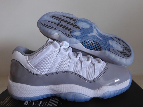 Nike Air Jordan 11 Retro Low (Gs) bianco cemento taglia 6 5 anni donna taglia 8 [528896 140]