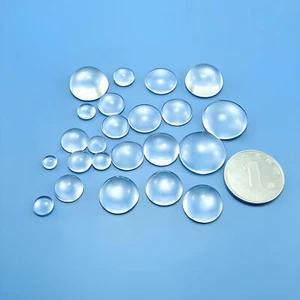 2PC Optical Glass 6-30MM Plano Convex Lens LED Optics Condenser Glass Lens - Picture 1 of 27