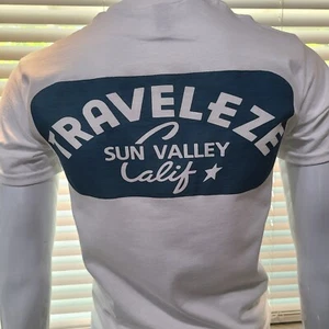 CAMISETA DE REMOLQUE DE VIAJE DE COLECCIÓN TRAVELEZE SUN VALLEY CALIF. - Imagen 1 de 10