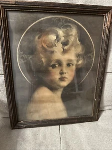 Vintage "Light Of The World" Print-by C.Bosseron Chambers-Pub. Edward Gross Co. - Picture 1 of 3