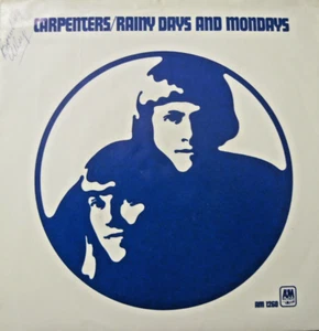 45-rpm A&M / Carpenters / Rainy Days And Mondays / NM / 1971 - Bild 1 von 3