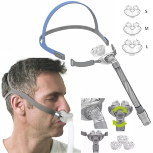 BMC P2 for CPAP Interface Pillow Mask With S/M/L Silicone Cushions Nasal Pillows - Picture 1 of 19