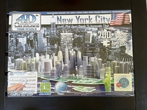 4D Cityscape Time Puzzle New York City 2013 - NEW & SEALED Glow in the Dark - Picture 1 of 5