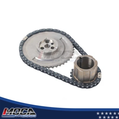 Kit de corrente de distribuição compatível com 97-07 Chevrolet Express Silverado GMC Savana Pontiac V8 - Imagem 1 de 4
