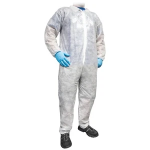 LG LOT 25 Disposable Coveralls Protective Cleaning Spraying Painting Hazmat Suit - Picture 1 of 6