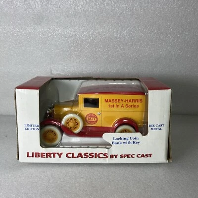 Massey Harris 1929 Model A Panel Delivery Truck Bank 1/25 Scale Limited Edition - Image 1 of 4