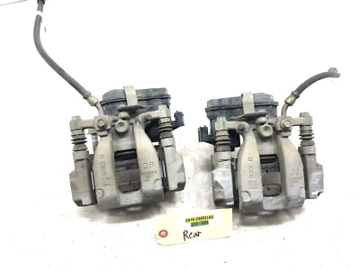 2019-2023 CADILLAC XT4 2.0 FWD LEFT RIGHT REAR BRAKE CALIPERS X2 OEM. - Image 1 of 4