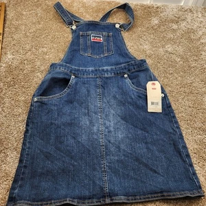 Levi's Teen Denim Jean Bib Overall Jumper Size XL (14-16) New with tags Girls - Picture 1 of 10