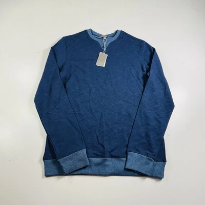 Ike Behar Pullover Sweater Navy Blue Crewneck Men’s Size Medium Brand New - Image 1 of 4