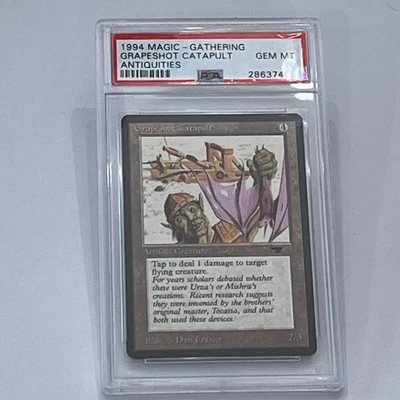1994 Magic the Gathering Antiquities Grapefruit Catpult Gem Mint PSA 10 MTG Card - Image 1 of 4