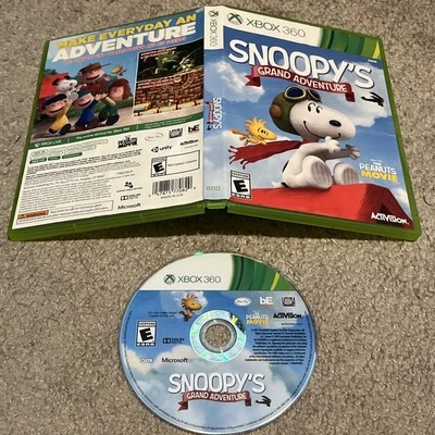 Peanuts Movie: Snoopy's Grand Adventure (Microsoft Xbox 360) No Manual Tested - Image 1 of 4