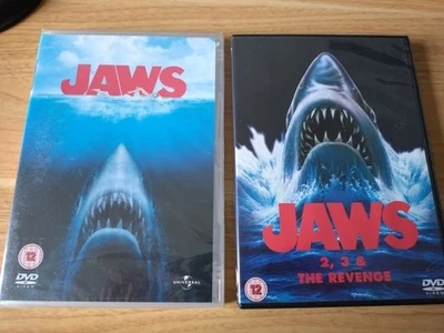 Jaws 4 Movie Collection - uk dvd set - Jaws 1-4 - Image 1 of 4