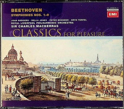 Beethoven: The Nine Symphonies No.1-9 Complete RLPO MACKERRAS 5-CD (Emi 1998) - Image 1 of 4