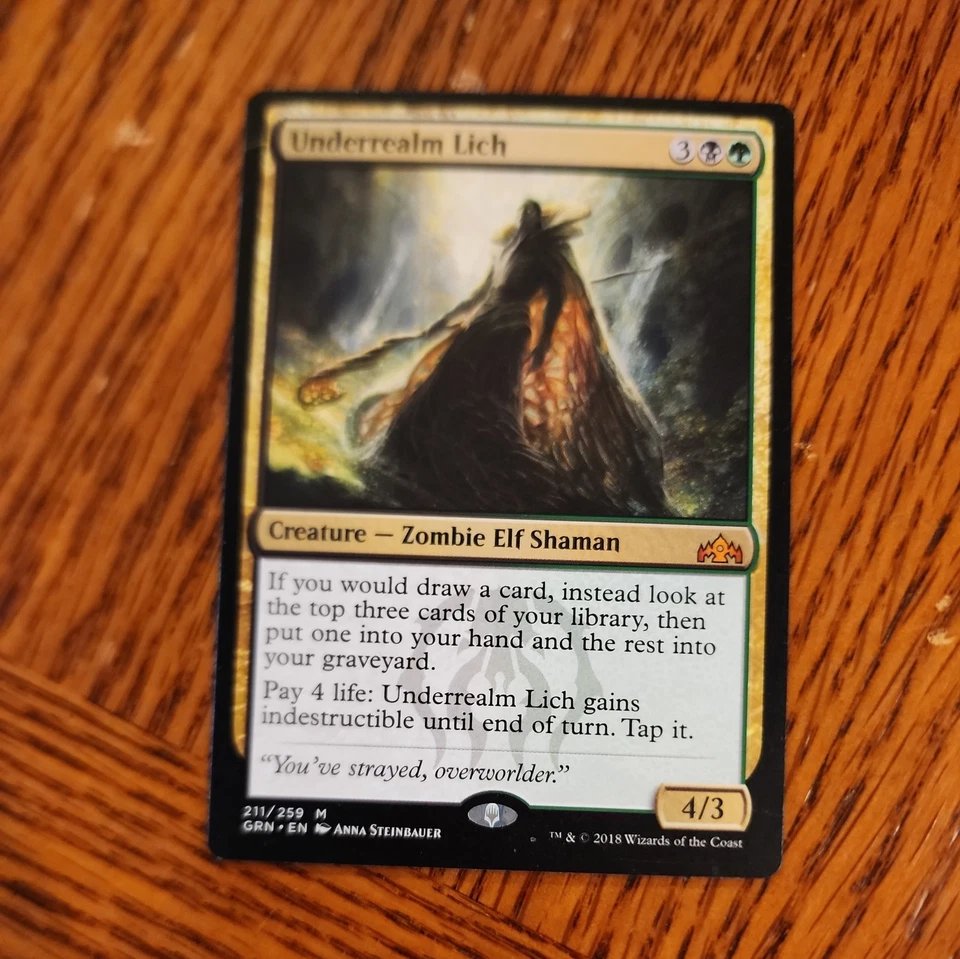 Underrealm Lich | MTG Guilds of Ravnica #211 | M/NM - Image 1 of 1