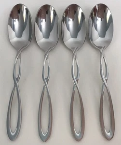 Cambridge Allusion Infinity 18/8 Teaspoons (4) - Picture 1 of 7