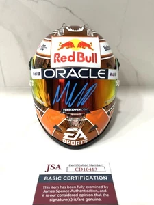 Max Verstappen signierter Orange Crush offizieller GP Mini Helm 1:2 Champ JSA CERT 11 - Bild 1 von 4
