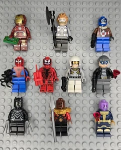 Lego Marvel Super Heroes Minifigures Lot and Accessories - Picture 1 of 1