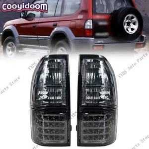 LH&RH Smoked LED Tail Light For Toyota Prado Land Cruiser 90 1997-2002 - Picture 1 of 18