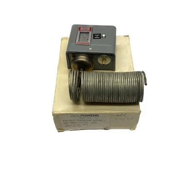 NIB MCC Powers 1/8” x 20’ Capillary Manual Reset Pneumatic Temp Control 134-1700 - Image 1 of 4