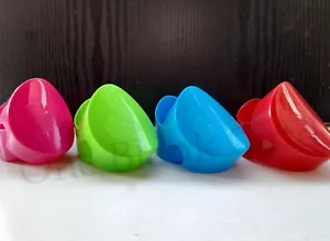 2 Pringle Pop Box Crisp Holder Colour choice PINK GREEN BLUE RED shrink wrapped - Picture 1 of 33