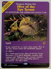 Hive of the Eye Tyrant Showcase Adventures in the Forgotten Realms MTG