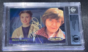 Bonnie Piesse "Aunt Beru" Topps STAR WARS Signed Auto Rookie Card BAS Beckett RC - Picture 1 of 2