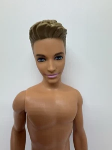 Mattel Doll Ken RYAN 2012 Blonde Fashionista For OOAK Hottie Barbie VGUC C431G - Picture 1 of 10