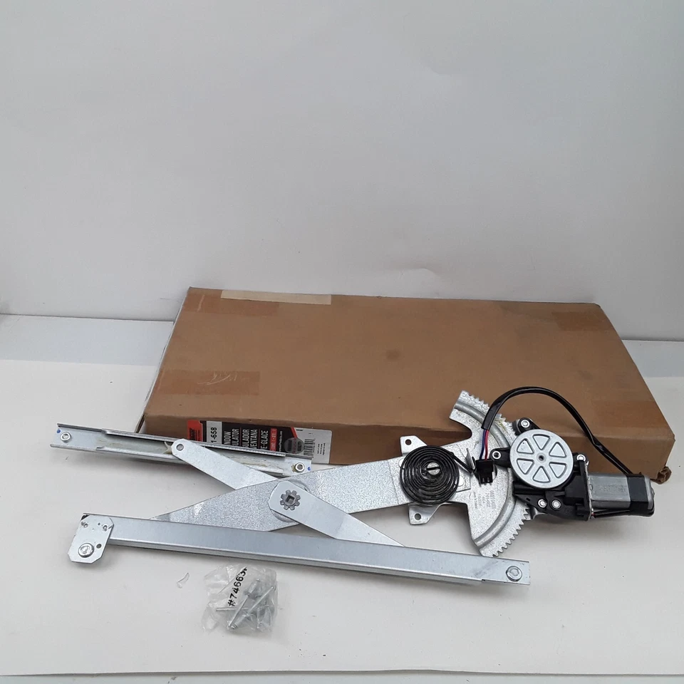 Regulador de ventana delantera derecha Dorman 741-658 y motor para Pontiac/Oldsmobile/Buick Foto 1 de 4