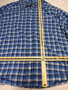 Mens Flannel Long Sleeved Shirt. Size 2xl, Basic Editions Brand. (New With Tags) - Picture 1 of 15