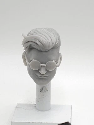 3D-печатная голова КОННЕРА КЕНТА СУПЕРБОЯ 1:12 6 дюймов GI Joe классифицированная/Легенды Marvel  - Изображение 1 из 2