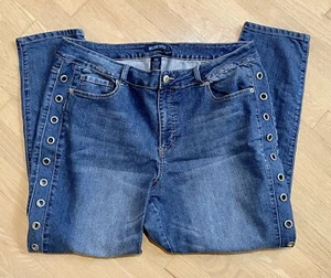 Blue Spice Jeans Ösen Denim Größe 20 - Bild 1 von 7