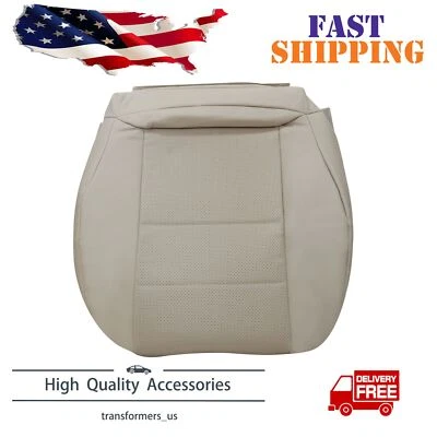 For 2008-2014 Mercedes Benz C250 C300 C350 Driver Bottom Seat Cover Beige - Image 1 of 4