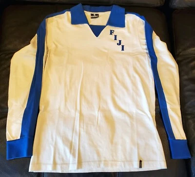 Maglia manica lunga Fiji calcio football COPA retro anni 80 taglia media M - Immagine 1 di 4