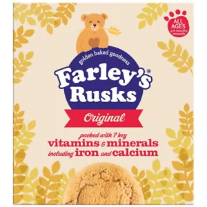 2 x 18pk Farley's Rusks Original For All Ages 4 To 6 Months & Up - Picture 1 of 7