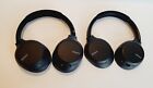 Sony Wireless Bluetooth HEADPHONES Lot of 2 WH-CH710N/B For PARTS ONLY