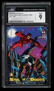 1994 Amazing Spider-Man 1st ED. Fleer Spider-Man & Daredevil CGC 9 English #83 - Picture 1 of 2