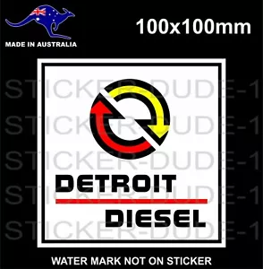 DETROIT DIESEL STICKER FOR TOOLBOX - Picture 1 of 1