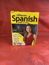 Instant Immersion SPANISH Levels 1, 2, & 3 PC & MAC