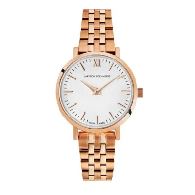 New Larsson & Jennings Womens Analogue Classic Quartz Watch with Stainless Steel - Image 1 of 4