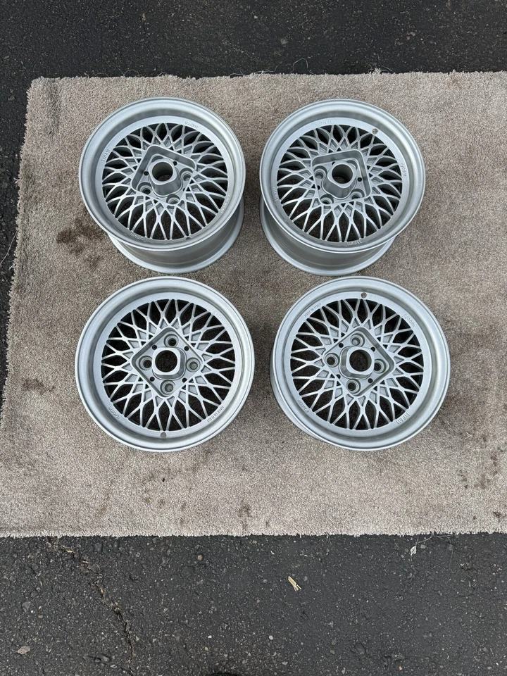 4 件套 Oscam Typ 611 车轮 6x13 4x100 ET15 - 适用于宝马 2002、E21、E30 等 — 第 1/4 张图片