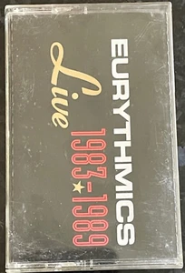 Eurythmics -Live 1983-1989 (Arista, 1993) CASSETTE - Picture 1 of 3