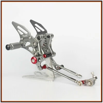 Per 2007-2009 Ducati 1098/1098S/1098R Pedane Arretrate Regolabili Rearsets Pedal Foto 1 de 4