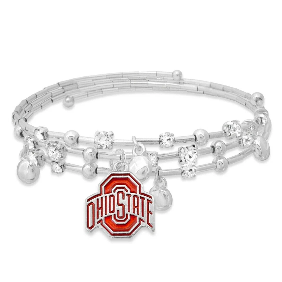 62828 Ohio State Buckeyes Stella Wrap Around Bracelet - Image 1 of 1