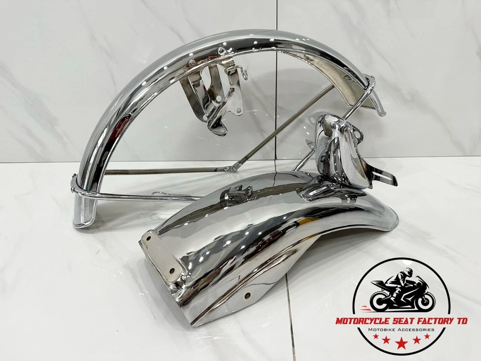 Guardabarros delantero y trasero Honda CB500 1971-1973 3 piezas. Soporte de luz trasera CB500 K. Foto 1 de 4