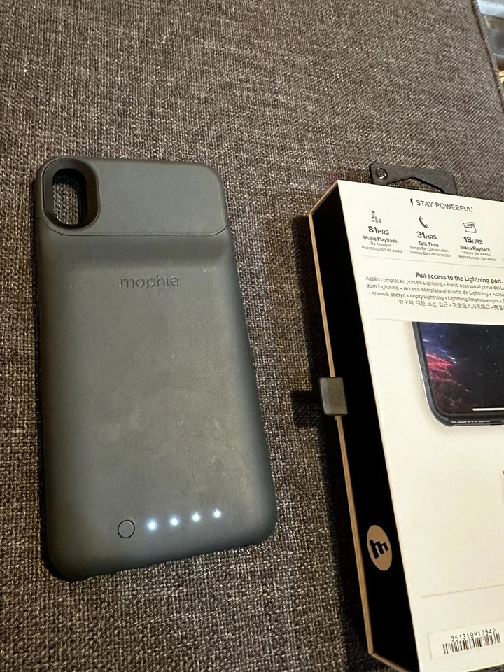 Funda Batería Mophie Juice Pack Access para iPhone XS Max - Edición Especial D/Verde Foto 1 de 4