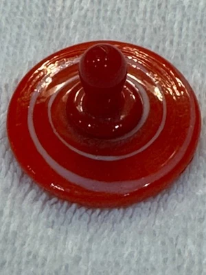 Juguete giratorio de vidrio artístico de estudio único hecho a mano Foto 1 de 4