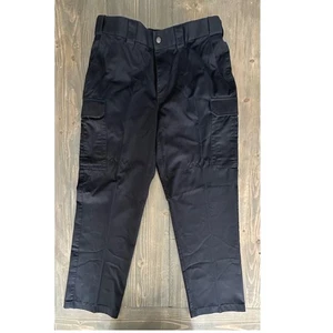 5.11 Tactical Series Cargo Pants Men's 36x36 Black Utility Workwear - Picture 1 of 7