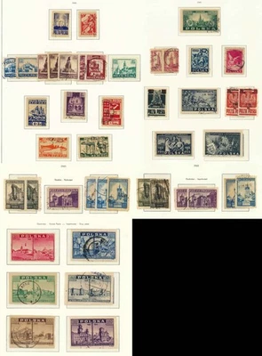 POLAND 1945 Nearly Cpl Yearset, VF/XF/Superb Used, Must LOOK - Image 1 of 4